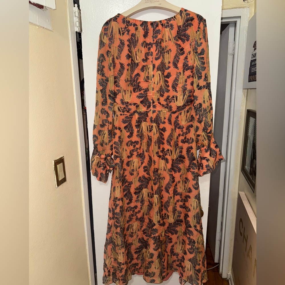 ✨ H&M Conscious Exclusive Floral Midi Dress – Size 10 (Fits M) ✨ - Picture 10 of 13